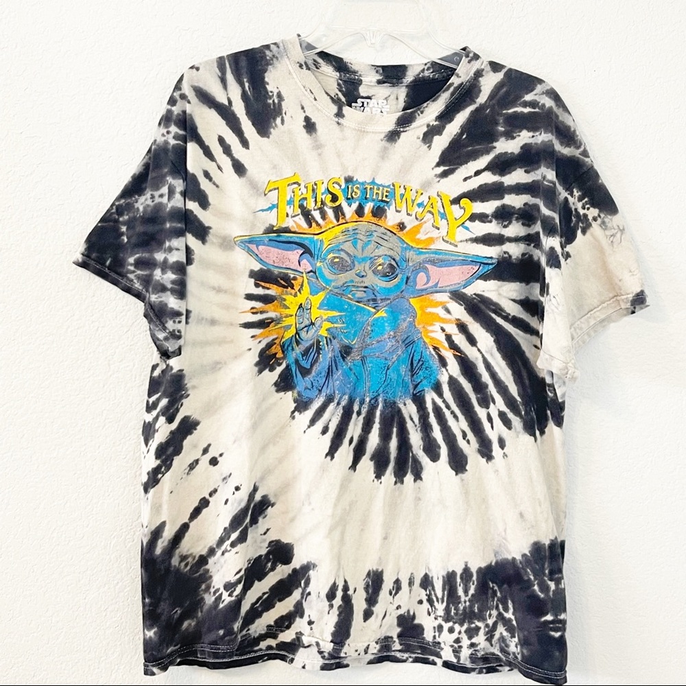 Star Wars Baby Yoda Tie Die Tee